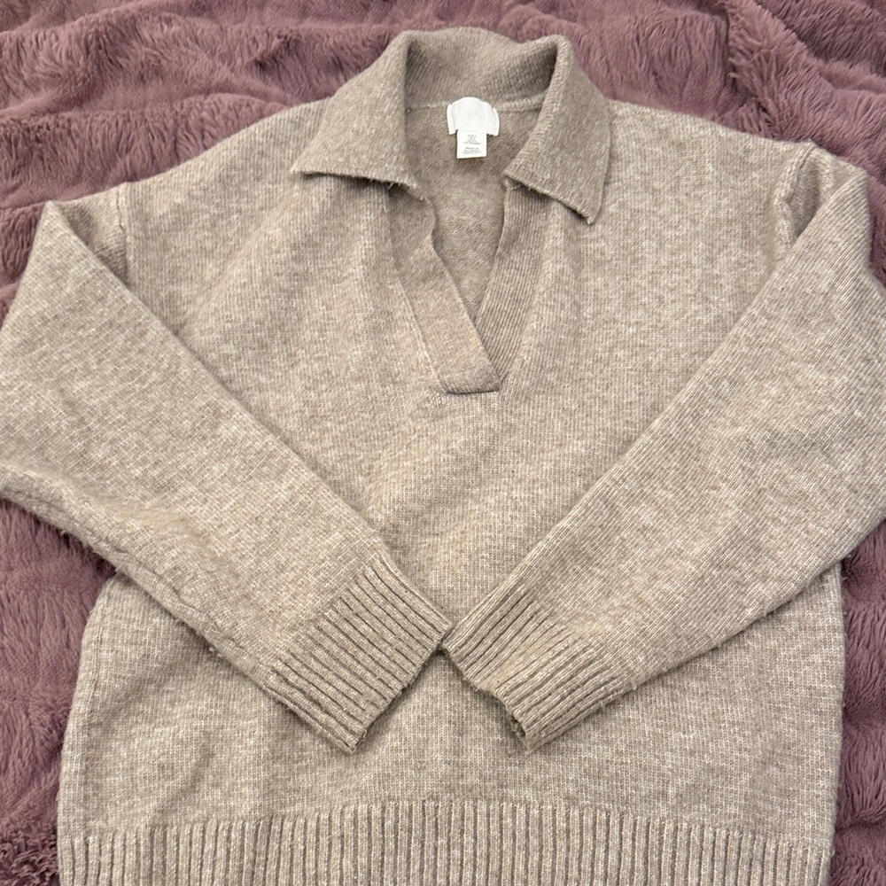 Women's Beige Sweater